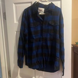 Mens American eagle large flannel